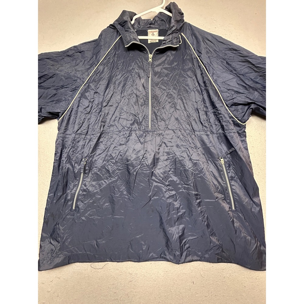 Foot Locker Anorak Windbreaker Ripstop Navy Blue 3XL Mens